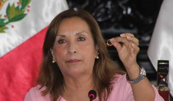 La presidenta de Perú, Dina Boluarte, en una fotografía de archivo.