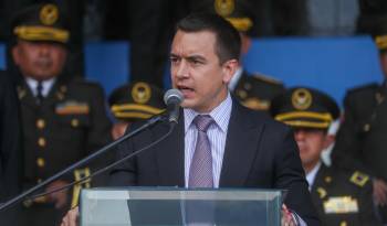 Noboa decretó el estado de excepción en Ecuador por 60 días.
