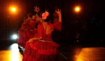 El flamenco es un baile que puede ser aprendido por grandes y chicos.