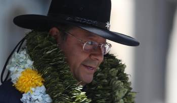 El presidente de Bolivia, Luis Arce, en una fotografía de archivo.