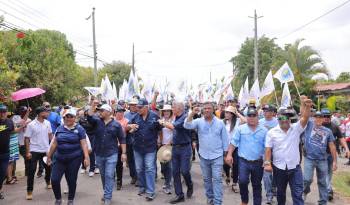 José Raúl Mulino realizó una gira en el distrito de Ocú, en la provincia de Herrera.