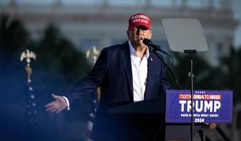 Foto de archivo del expresidente de EE. UU. Donald Trump.