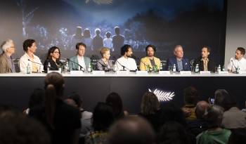 Rueda de prensa de “El aprendiz” en el Festival de Cine en Cannes.