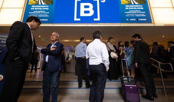 Sede de la B3, la Bolsa de Valores de São Paulo, Brasil.