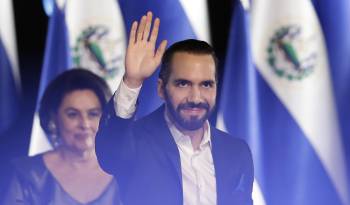 Fotografía de archivo del presidente de El Salvador, Nayib Bukele.