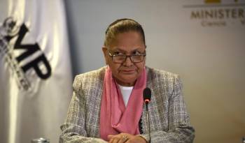 Fotografía de archivo fechada el 10 de agosto de 2018 que muestra a la fiscal general de Guatemala, María Consuelo Porras.