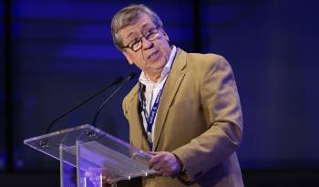 El presidente de la Sociedad Interamericana de Prensa (SIP), Roberto Rock, en una fotografía de archivo.