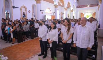 La misa fue en la catedral San Juan Bautista, de Penonomé.