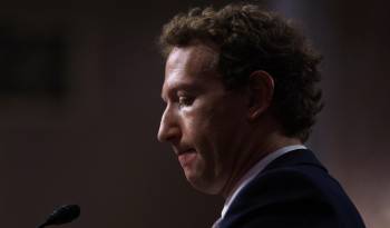 Mark Zuckerberg, ante una audiencia del Comité Judicial del Senado.