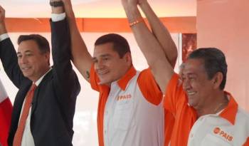De izq. a der. Melitón Arrocha, Raúl Rodríguez y José Álvarez.