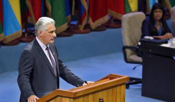 Foto de archivo del presidente de Cuba, Miguel Díaz-Canel.