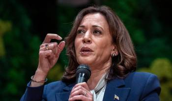 Kamala Harris, vicepresidenta de Estados Unidos y compañera de fórmula de Biden para las elecciones 2024.