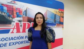 La nueva presidenta de la junta directiva de la Asociación Panameña de Exportadores (Apex), Bianca Morán.