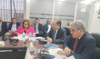 Javier Carrizo compareció a la Comisión de Presupuesto de la Asamblea Nacional a solicitar algunos traslados de partidas.