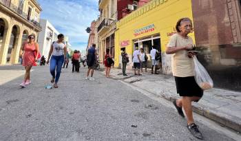 Panadería en La Habana, Cuba