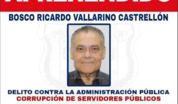 Vallarino se encontraba prófugo de la justicia.