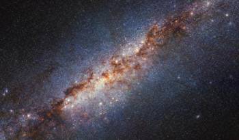 Imágenes de la galaxia messier 82 tomadas con el telescopio webb. Universidad de Granada.