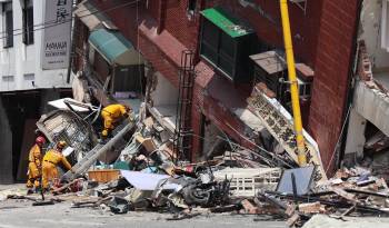 El condado de Hualien ha sido el más afectado por el terremoto, el más grave en Taiwán desde 1999.