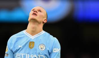 El delantero del Manchester City, Erling Haaland.