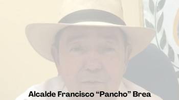 Imagen de condolencias por el fallecimiento del alcalde de Cañazas, Francisco Brea.