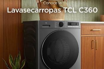 TCL presenta la lavadora-secadora C360, diseñada para simplificarla la rutina en cada ciclo