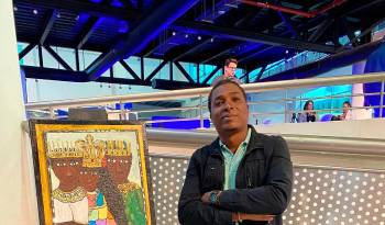 El artista colonense Manuel Esteban Golden, ‘Tatú’.