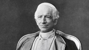 Papa León XIII, que precede en nombre a León XIV.