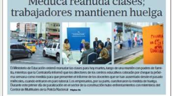 Portada del impreso del 29 de abril de 2025