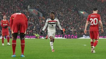 El futbolista del Manchester United, Amad Diallo.