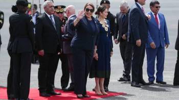 Castro asistió a la toma de posesión de Mulino el pasado 1 de julio.