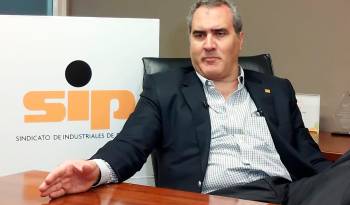 El presidente del Sindicato Industriales de Panamá, Raúl Montenegro.