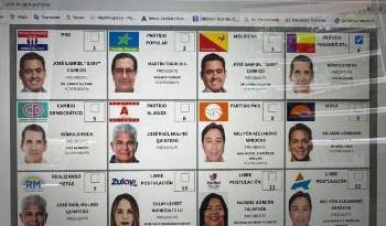 El voto adelantado estuvo disponible del 23 de abril al 2 de mayo.