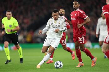 El jugador del Real Madrid, Kylian Mbappé.