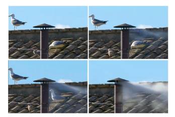 Combo de la secuencia de la salida del humo blanco por la chimenea. Los 133 cardenales que participan en el cónclave encerrados en la Capilla Sixtina vaticana han elegido este jueves un nuevo papa y lo han anunciado al mundo con la tradicional fumata blanca desde la chimenea.