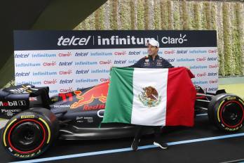 El piloto de Guadalajara ha tomado parte en 90 carreras con Red Bull.