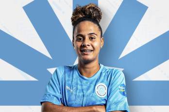 La futbolista panameña, Ivis Ubarte.