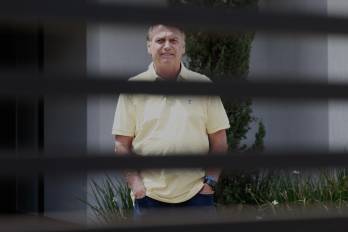 El expresidente de Brasil Jair Bolsonaro.