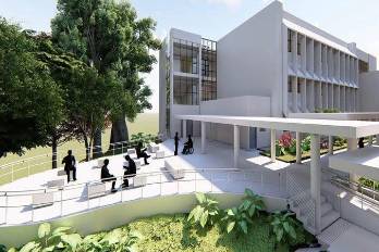 Diseño de la nueva maqueta de la Facultad de Ciencias Naturales, Exactas y Tecnología.