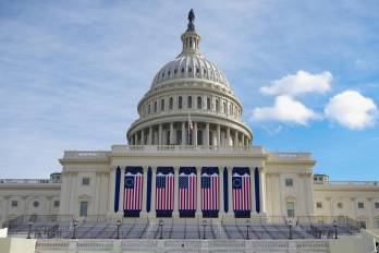 El Capitolio de Estados Unidos, donde se encuentra también la sede del Senado.