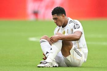 El mediocampista del Real Madrid, Jude Bellingham.
