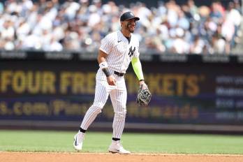 El campocorto de los New York Yankees, José Caballero.