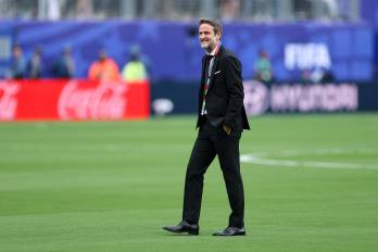 El director técnico, Thomas Christiansen.