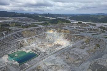 El proyecto minero Cobre Panamá está suspendido desde 2023.