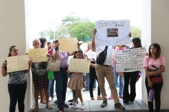 Audiecia de recurso de revisión en el Órgano Judicial primer distrito Judicial en Chorrera, caso de dos personas detenidas por matara a una mujer que apareció viva. La Estrella de Panamá/ Erick Marciscano