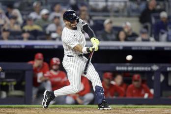 El panameño, José Caballero, de los New York Yankees.