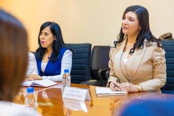 Ministra Jackeline Muñoz, titular del Ministerio de Trabajo y Desarrollo Laboral.