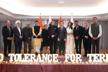 La delegación multipartidista del Parlamento de India llegó a Panamá “para transmitir el firme mensaje de India de tolerancia cero hacia el terrorismo”.