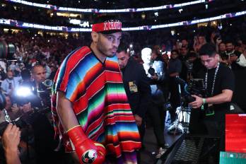 El boxeador mexicano, Julio Cesar Chávez Jr.