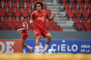 El jugador de la selección de Panamá, Adalberto Carrasquilla.