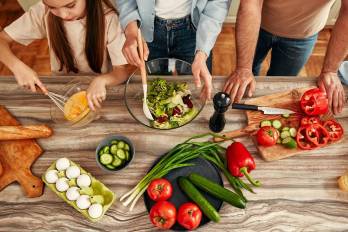 Recetas para compartir con la familia en la cocina.